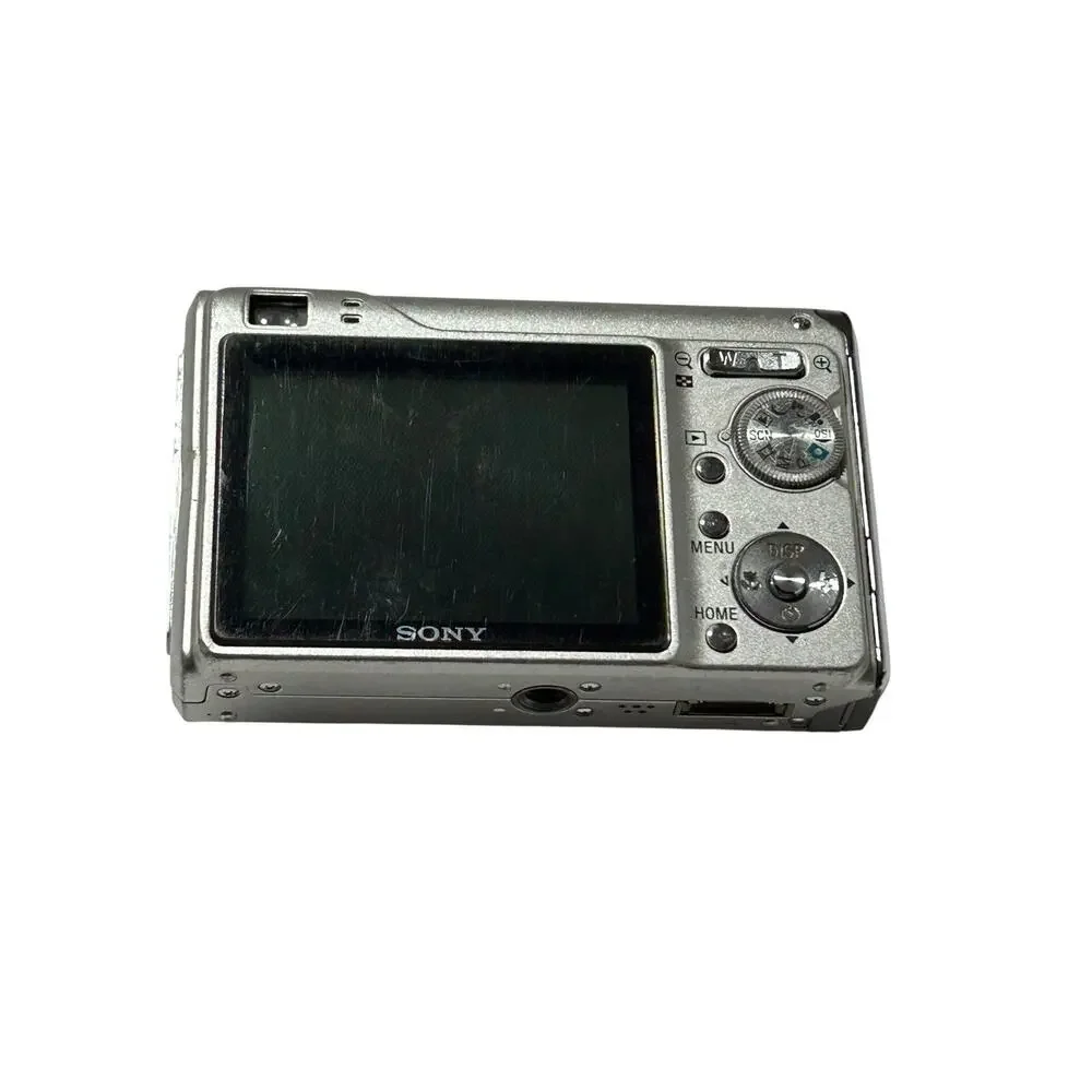Sony Cybershot DSC-W290 12.1 Mega Pixels Camera Silver - No Charger Untested